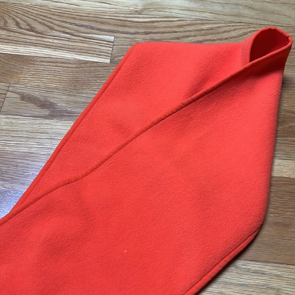 NEW Kids Gap Fleece Orange Scarf